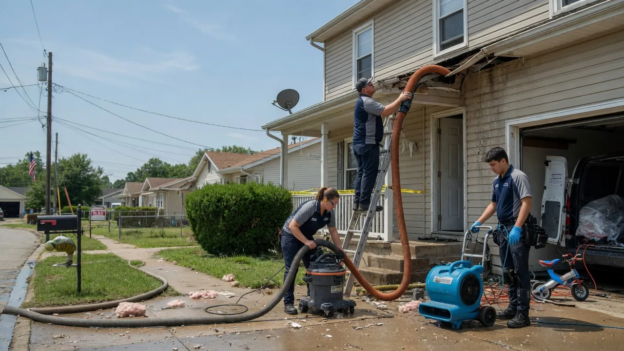 Water Damage Restoration in Fate, TX near me